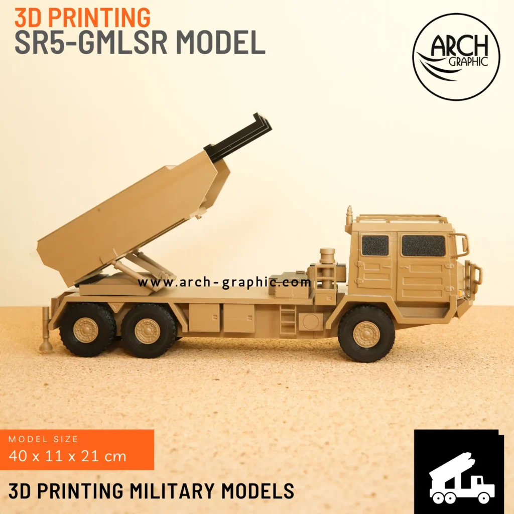 3D Printing SR5-GMLSR Model