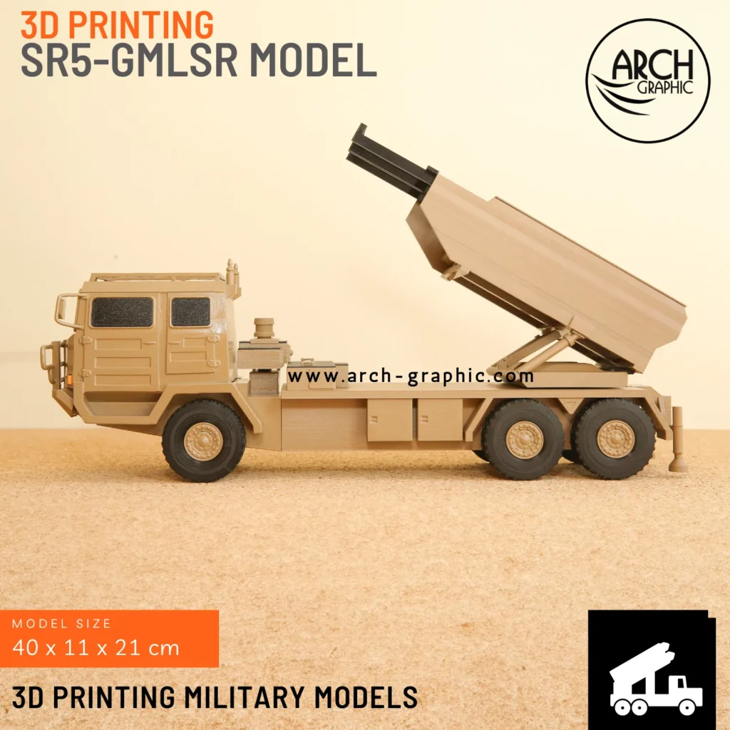 طباعة النماذج العسكرية ثلاثية الأبعاد في دبي