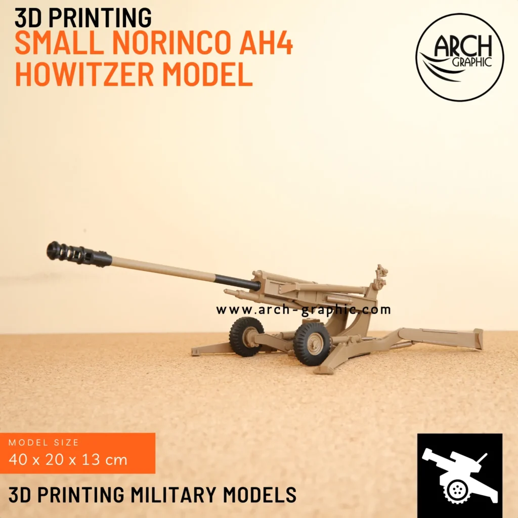 3D Printing Norinco Howitzer