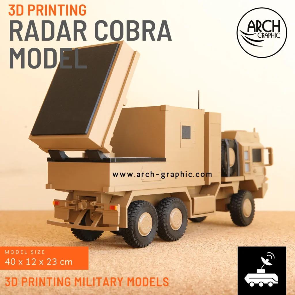 طباعة النماذج العسكرية ثلاثية الأبعاد في دبي