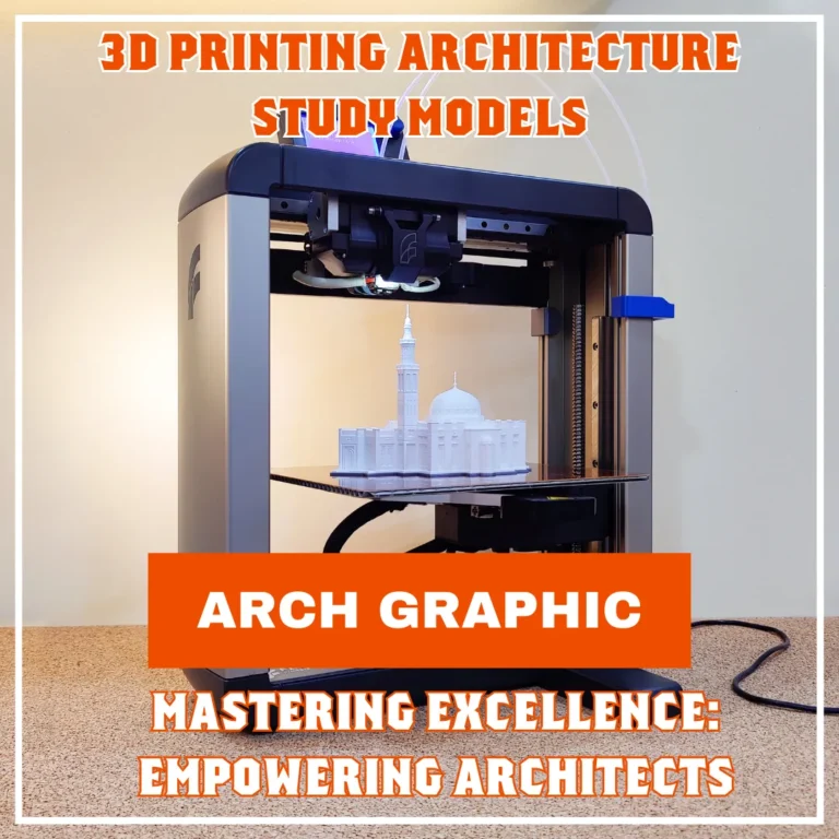 3D Printing Architecture Study Models, Mastering Excellence: Empowering Architects