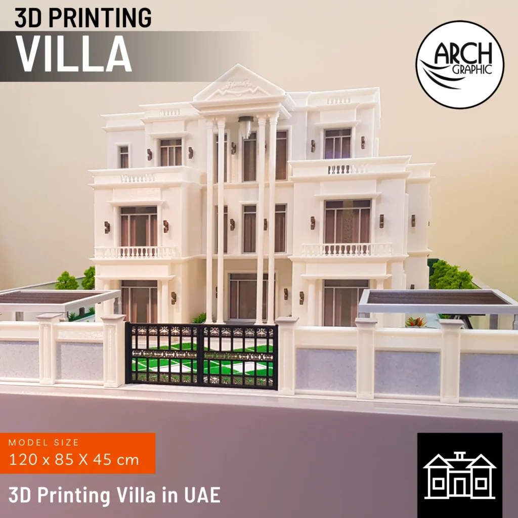 3d printing villa in UAE
