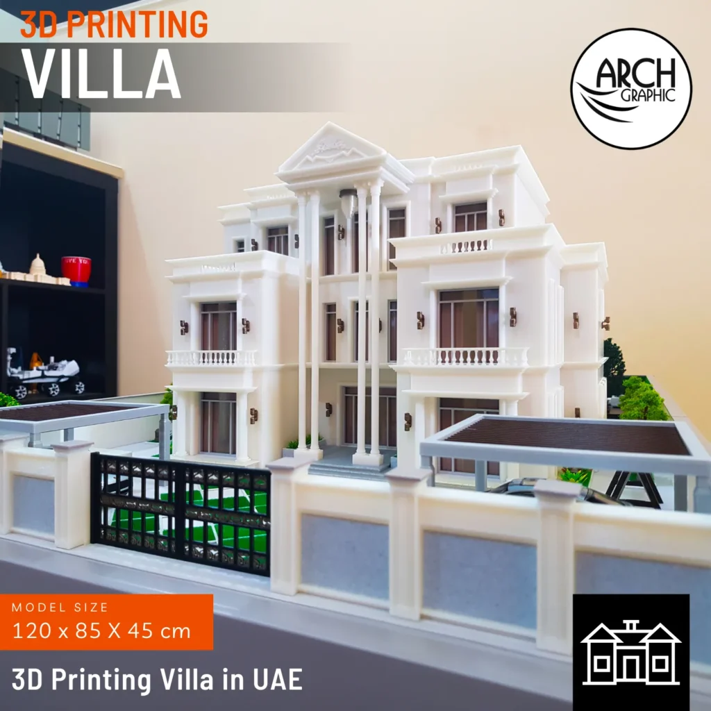 3d print villa in UAE