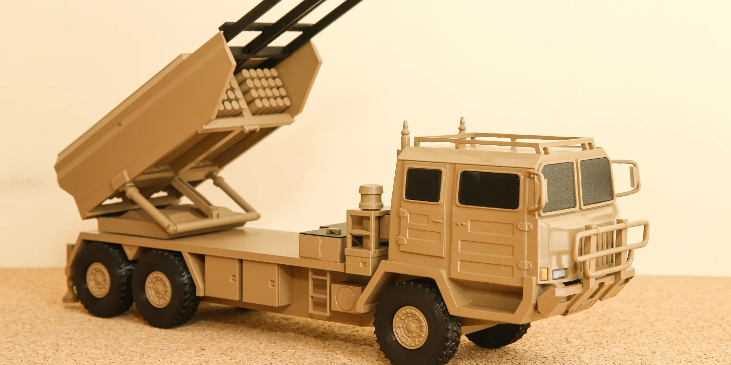 3d printed SR5-GMLSR model in UAE