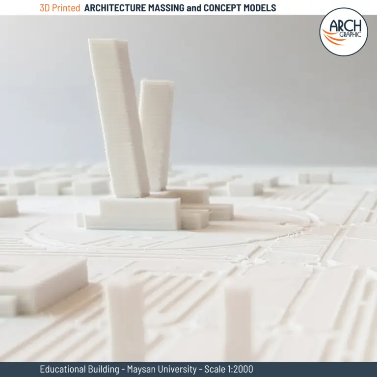 3D Printing Site-Plan in UAE