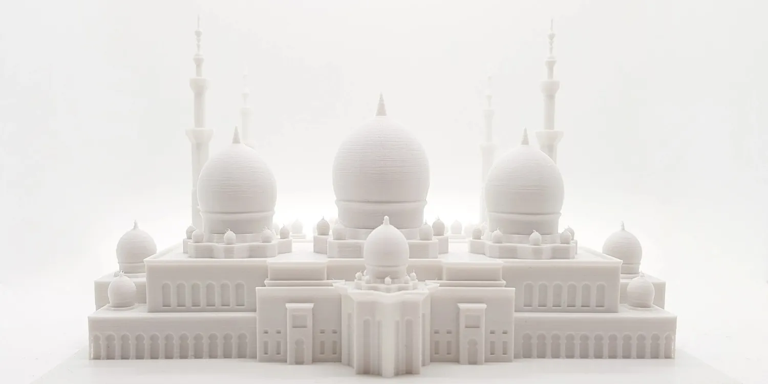 3d printed landmark models in UAE