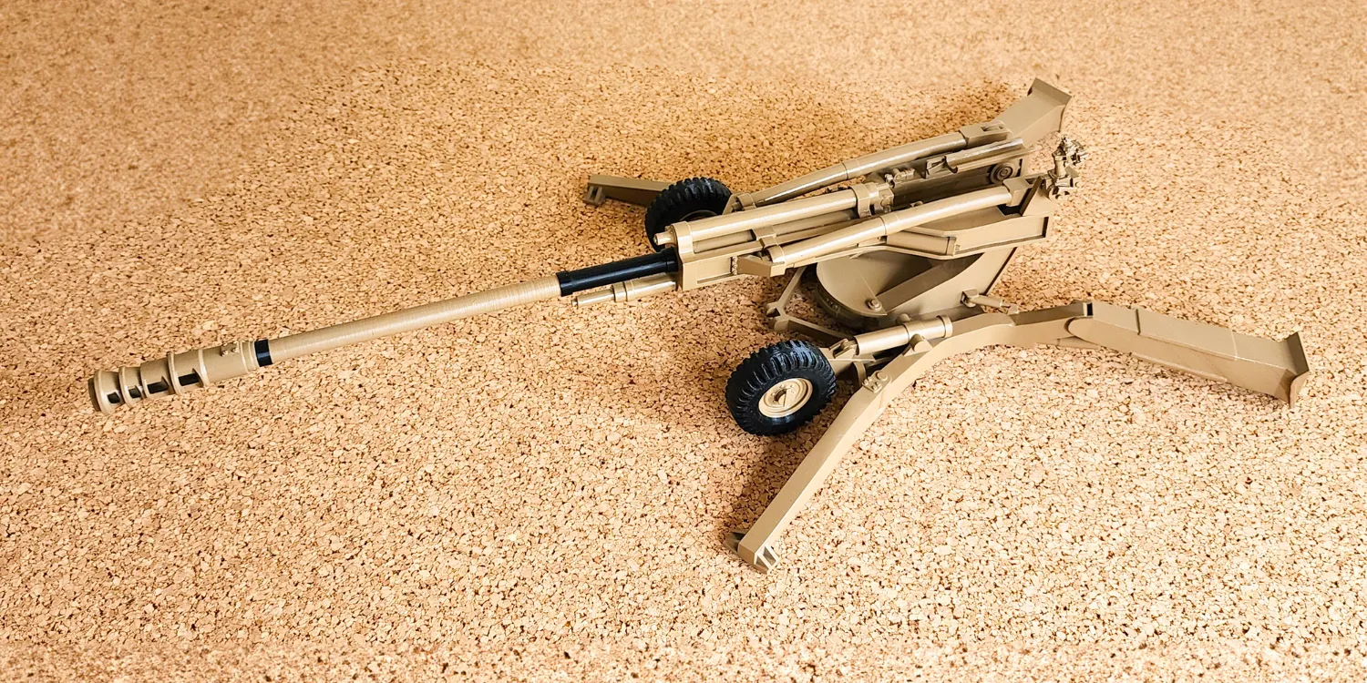 3d printed military large norinco AH4 howitzer model in UAE