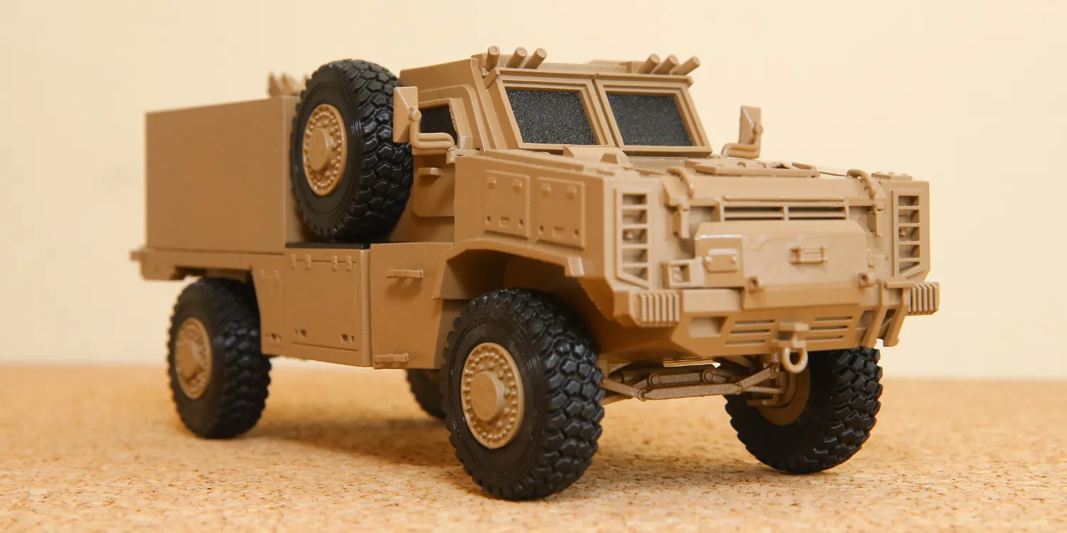 3d printed military small RG-31 agrab model in UAE