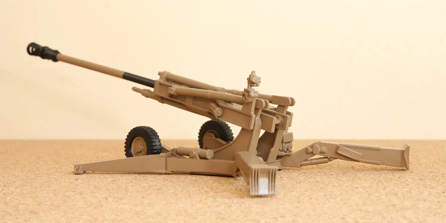 3d printed military small norinco AH4 howitzer model in UAE