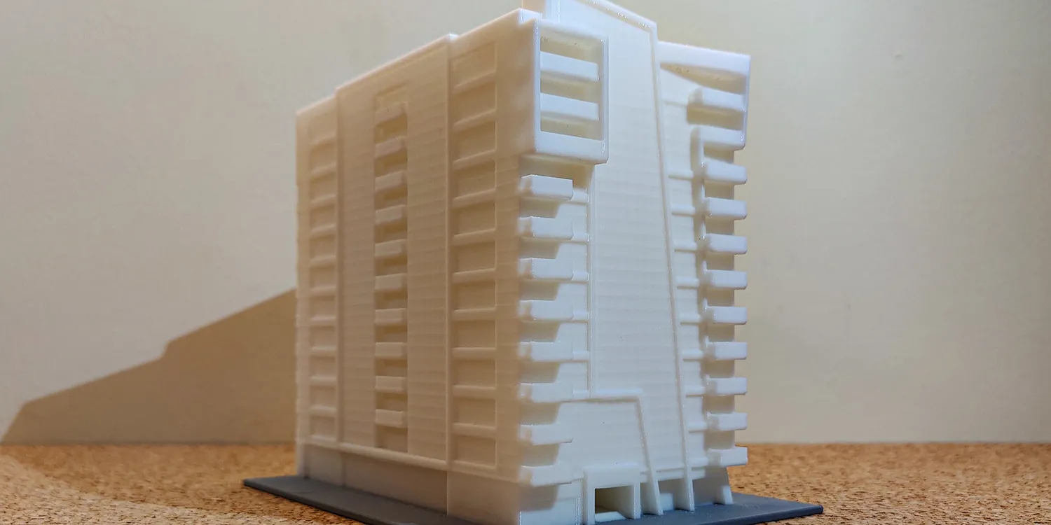 3d printed residential building models in UAE