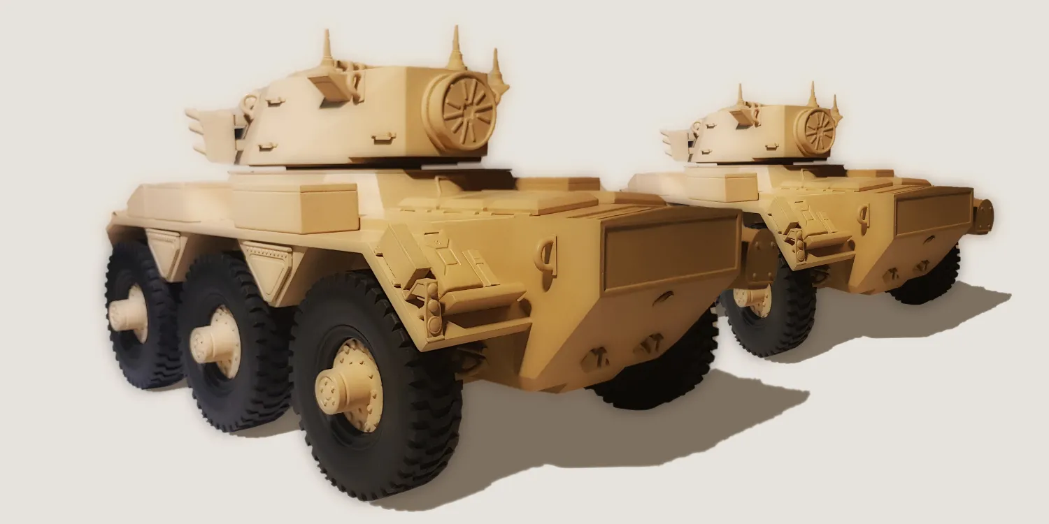 3d printed saladin tank model in UAE