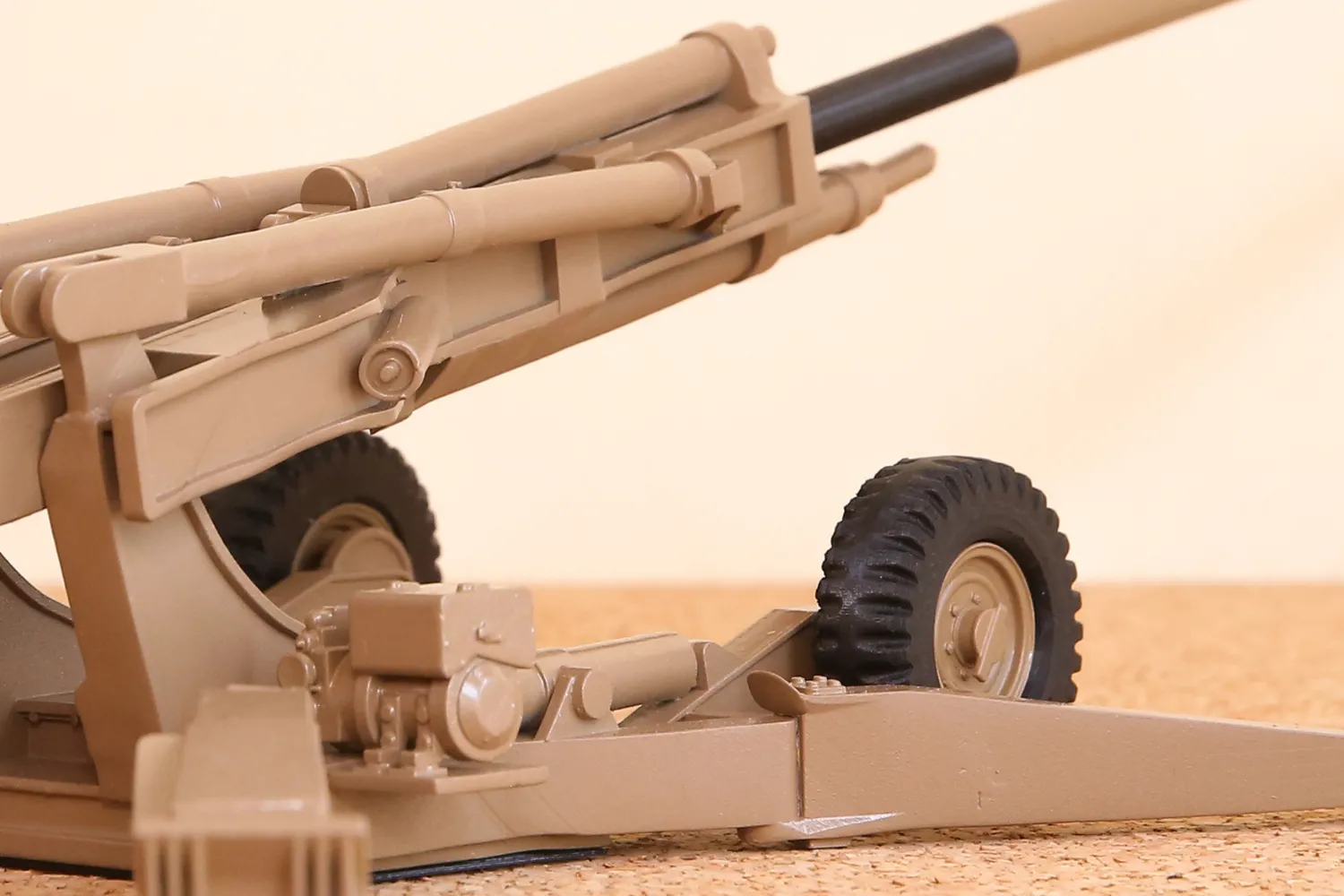 3d printed small norinco AH4 howitzer model