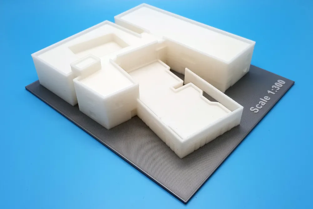 3d printing architecture concept & mass models