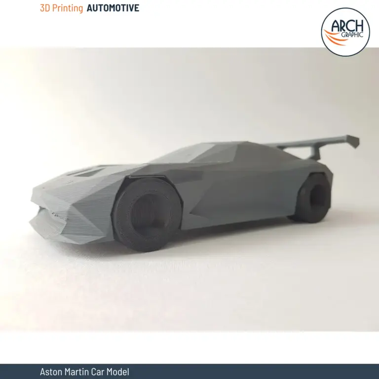 3D Printed Aston Martin Car Model