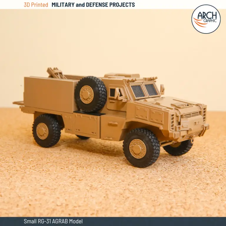 3d printing military models in Dubai