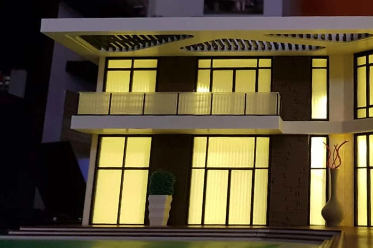 modern villa model