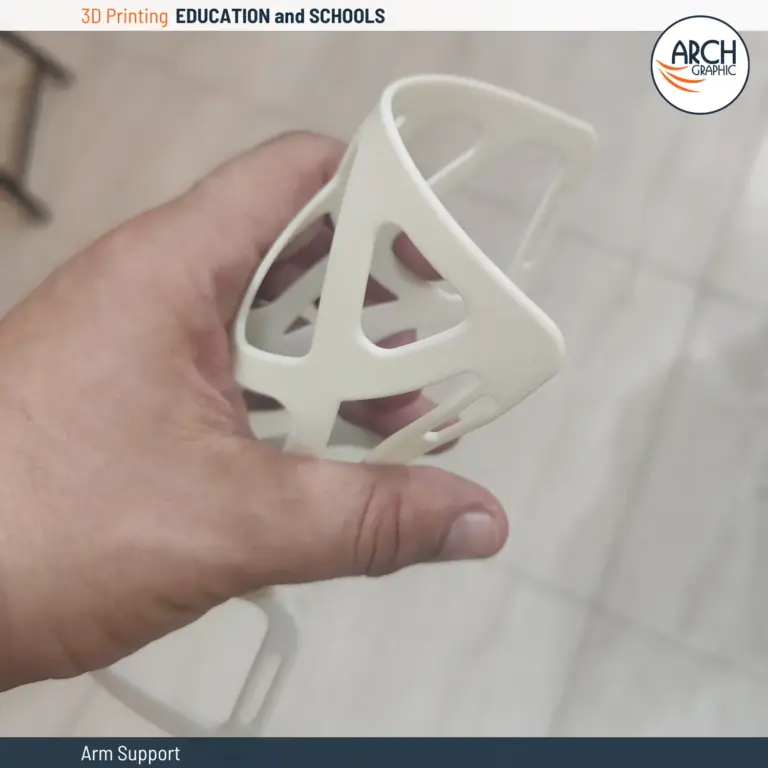 3D printed arm support model for medical training in UAE