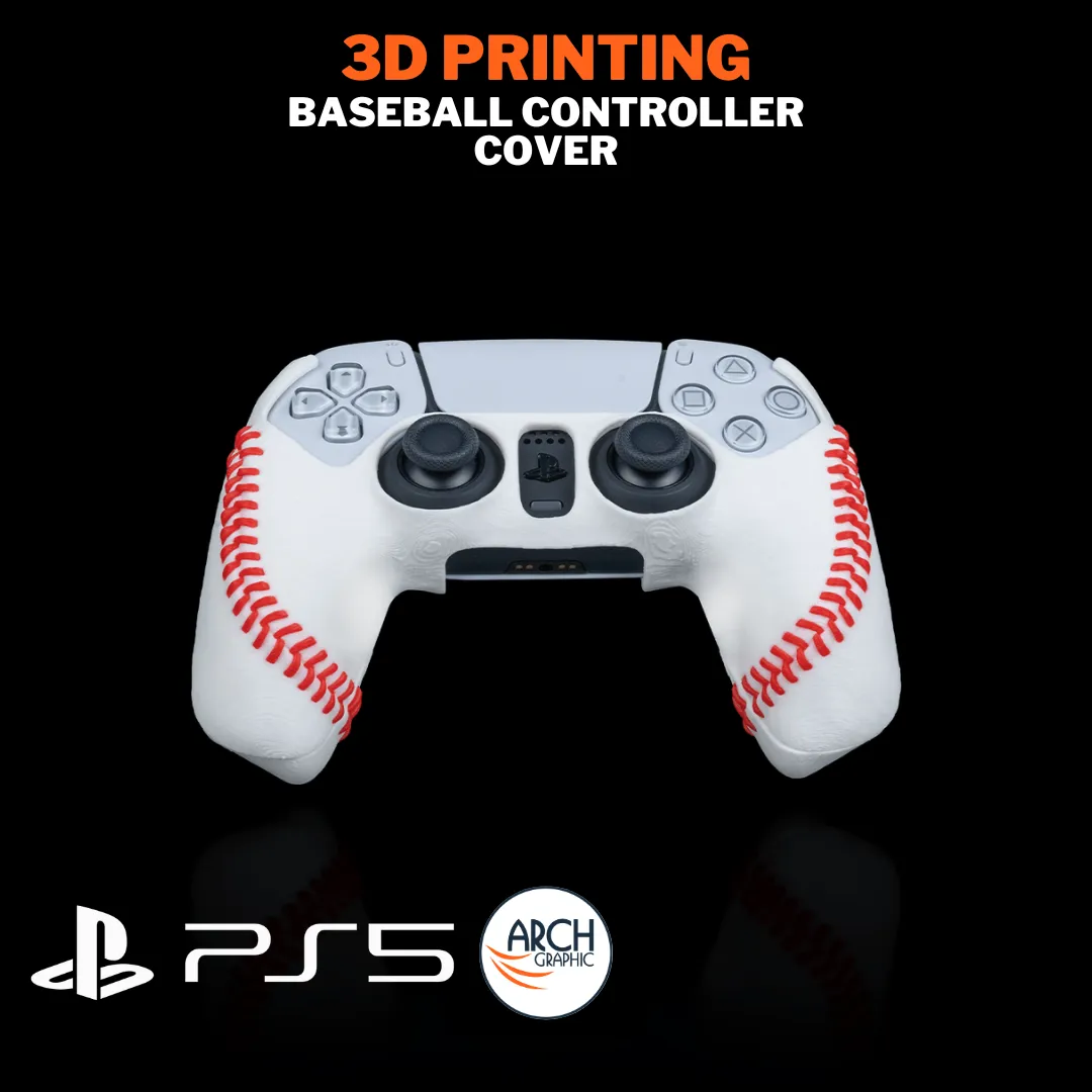3D Printing Baseball PS5 Controller Cover