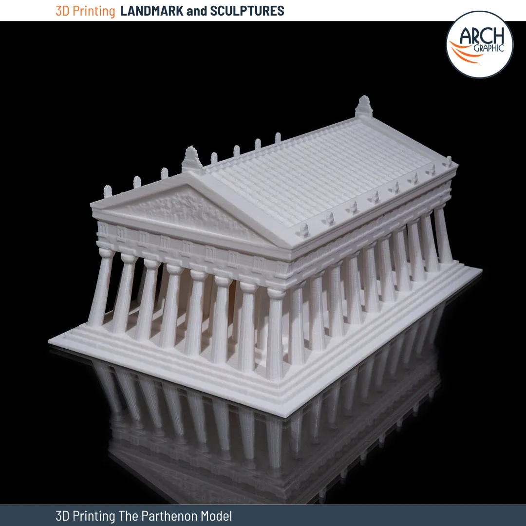 The Parthenon 3D Printed Model – Classical Architecture