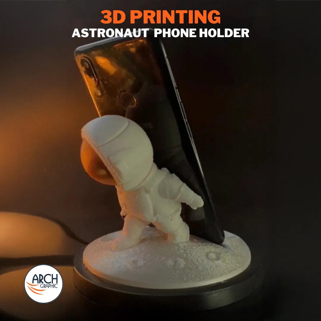 3D Printing Astronaut Phone Holder